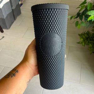 Starbucks matte black tumbler *NO STRAW*